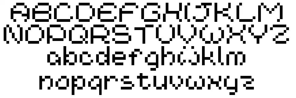 Nineteen Ninety Sixfont specimens