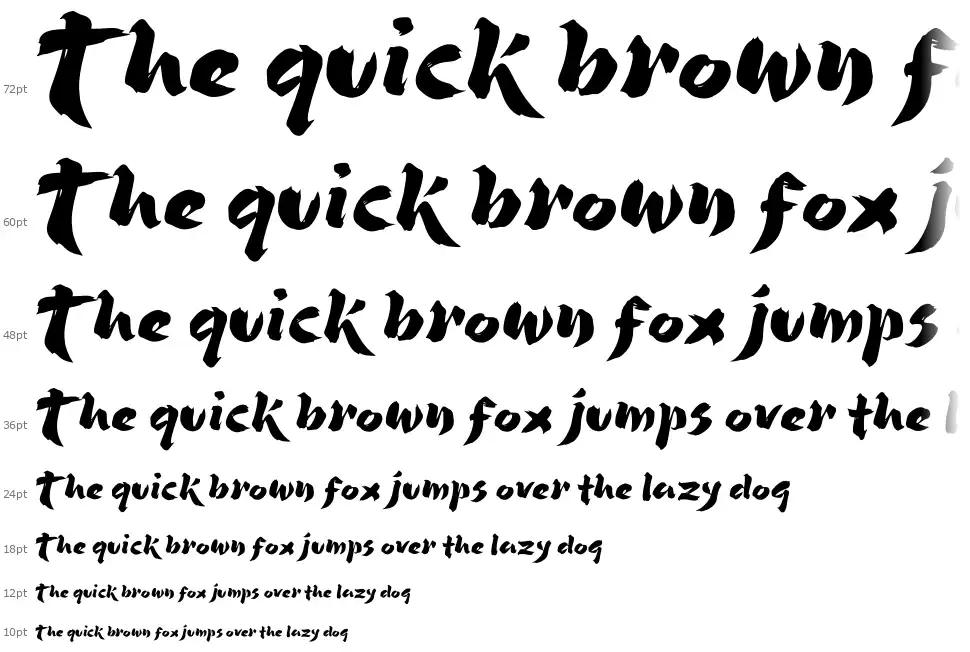 Ninja Kage Cascade Ninja Kagefont waterfall