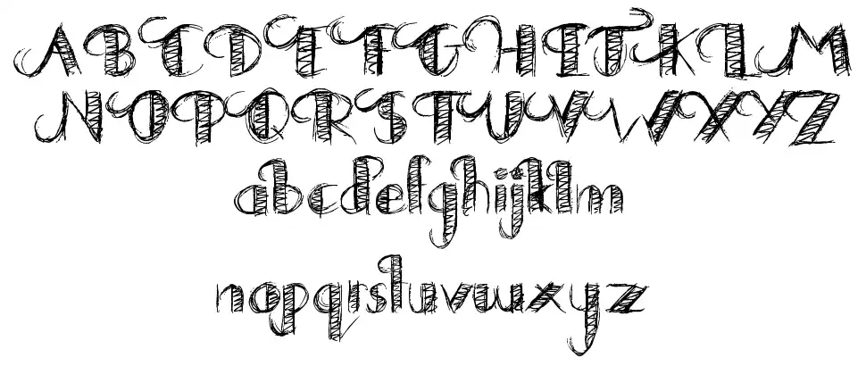 Nitya HKfont specimens