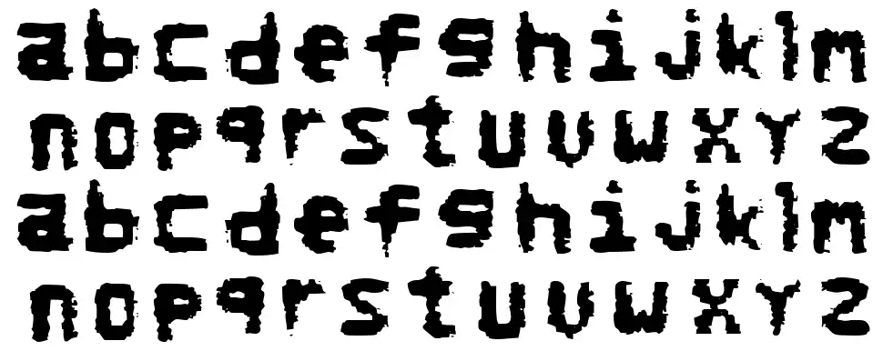 No Refundsfont specimens