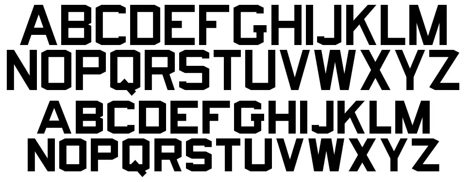 Norfolkfont specimens