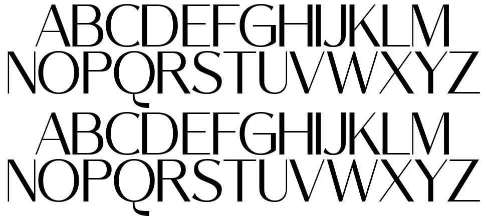 Northern Worssleyfont specimens