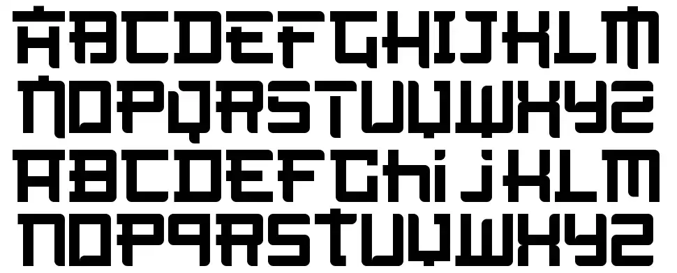 Not the far eastfont specimens