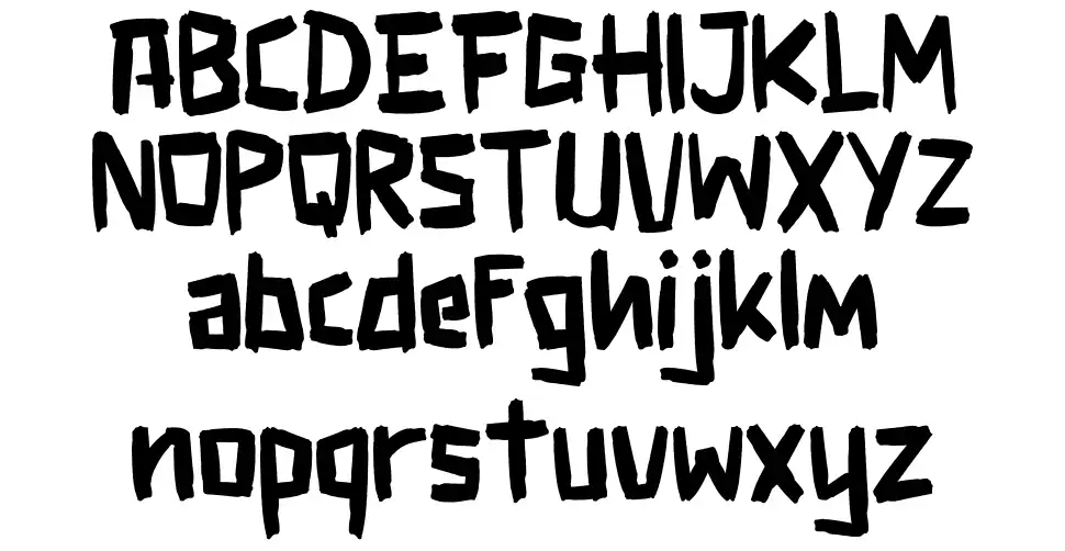 Notha Fokal Spécimens Notha Fokalfont specimens