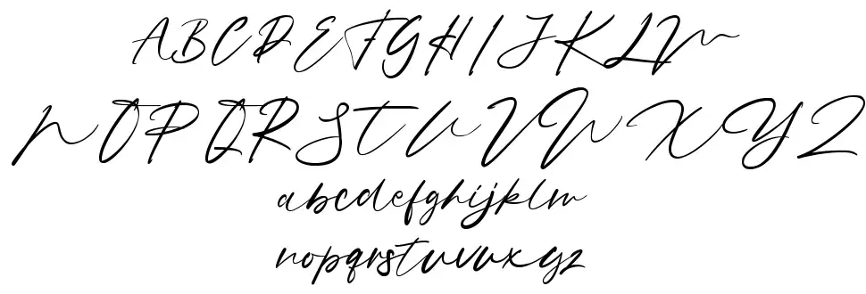 Notographfont specimens