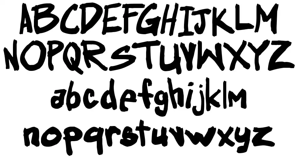 Obssessedfont specimens