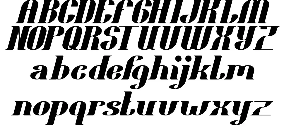 Oceanographyfont specimens