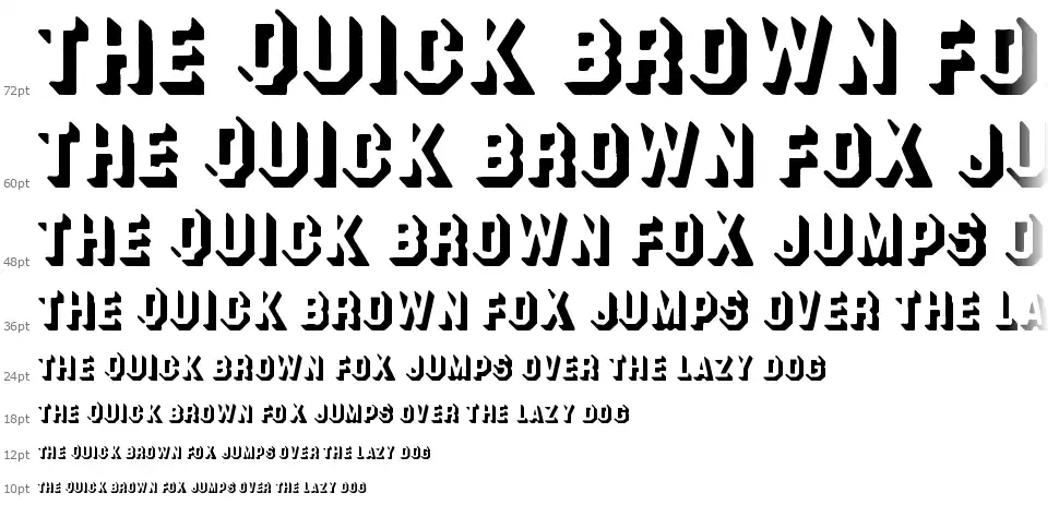 Odeon-Dropfont waterfall