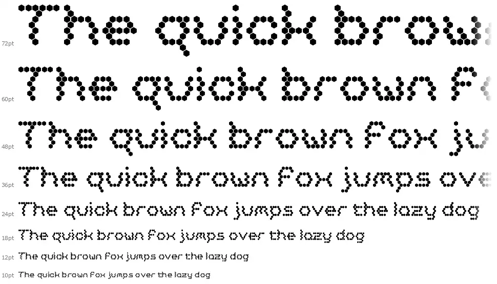 Oh, Beehive!font waterfall