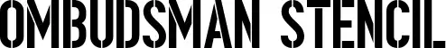 Ombudsman Stencil