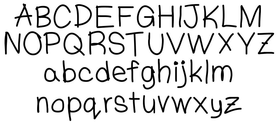 OMG Write Like Williamfont specimens