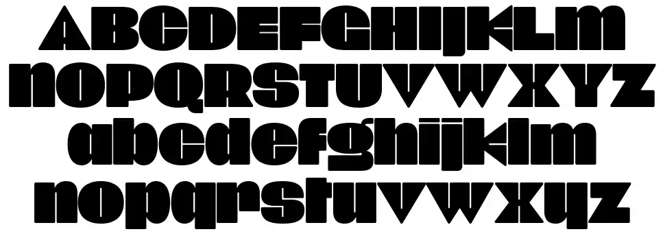 Onickfont specimens