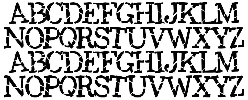 Opiumfont specimens