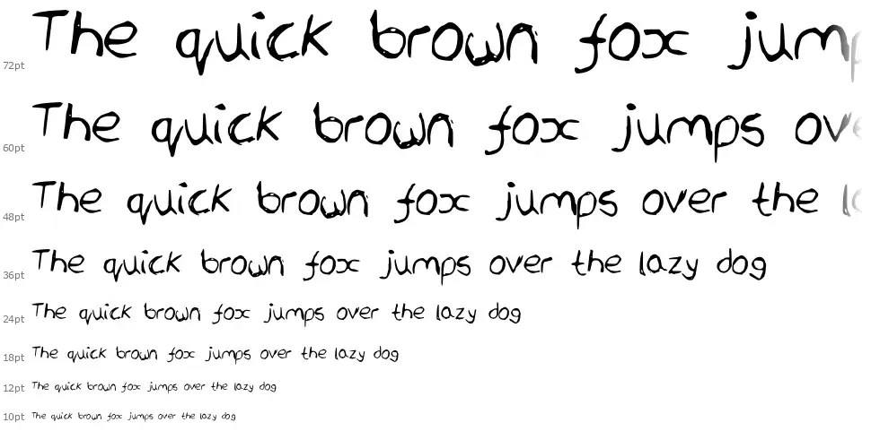 Orca Scriptfont waterfall