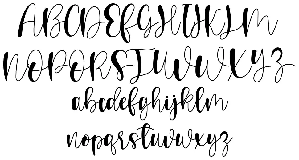 Orllinefont specimens