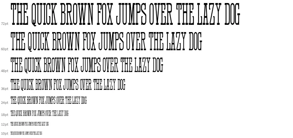 Ornamented, No. 1089font waterfall