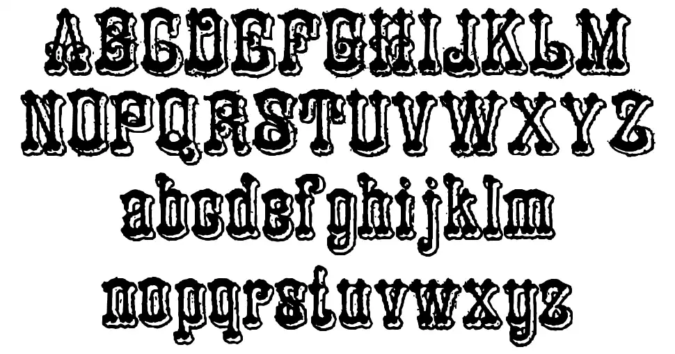 Ornamented, No. 1531font specimens