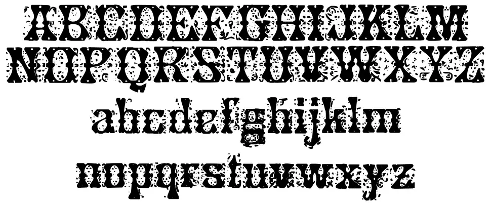 Ornamented, No. 42 Spécimens Ornamented, No. 42font specimens