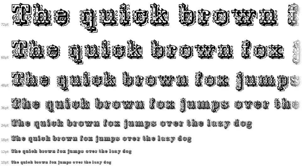 Ornamented, No. 43 Cascade Ornamented, No. 43font waterfall