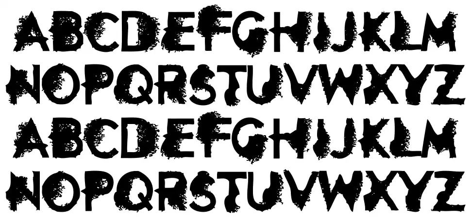 Our Retaliationfont specimens
