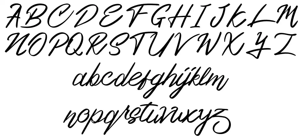 Ourlasttfont specimens
