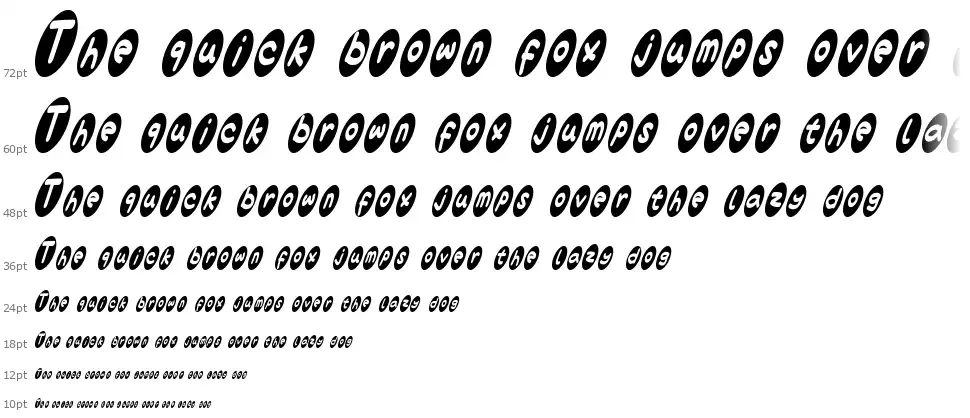 Ovalium Starmindfont waterfall