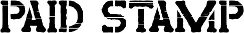Paid Stamp