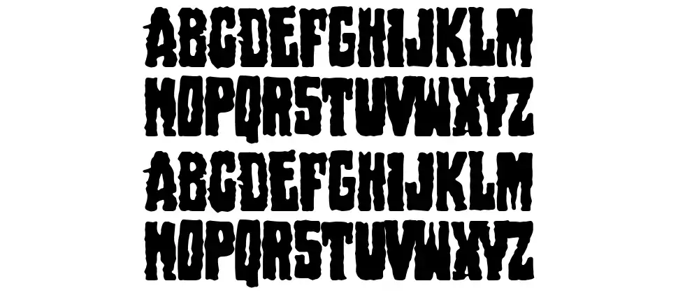 Pantano Gipsyfont specimens
