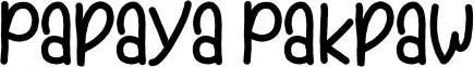 Papaya Pakpaw