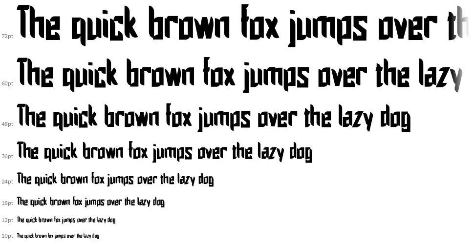 Paradise 886font waterfall