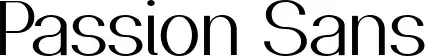Passion Sans
