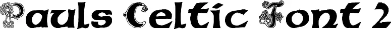 Pauls Celtic Font 2