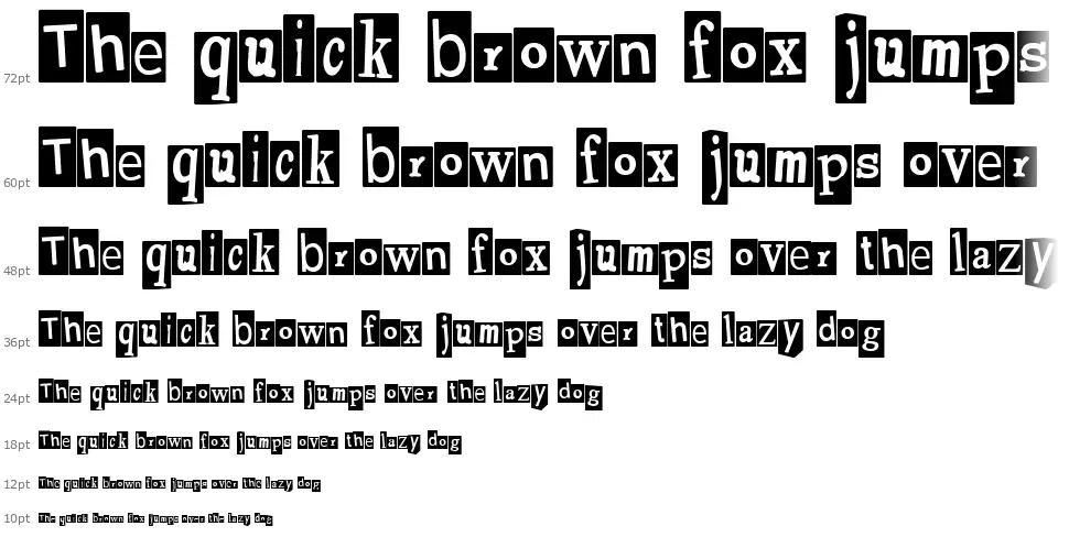 Pauls Ransom Notefont waterfall