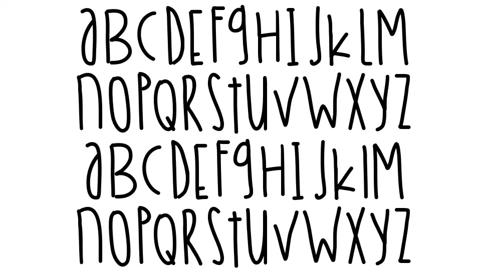 Peach Cream Creamsiclesfont specimens