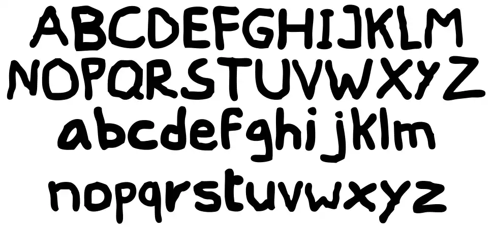 Peentfont specimens