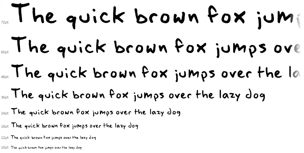 Pen of Truthfont waterfall