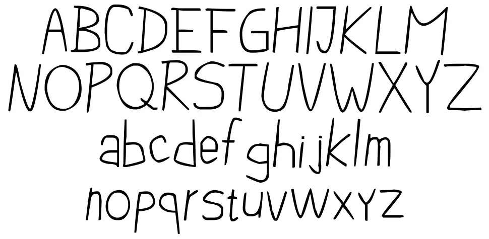 Pencil Casefont specimens