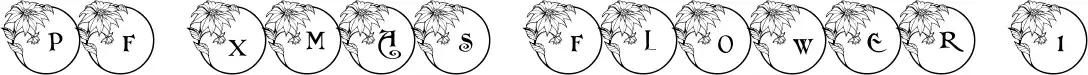 PF Xmas Flower 1