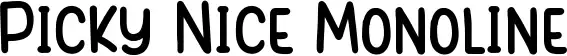 Picky Nice Monoline