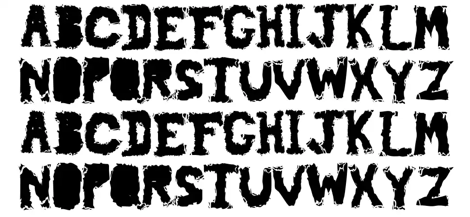 Piledriverfont specimens