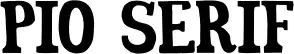 Pio Serif