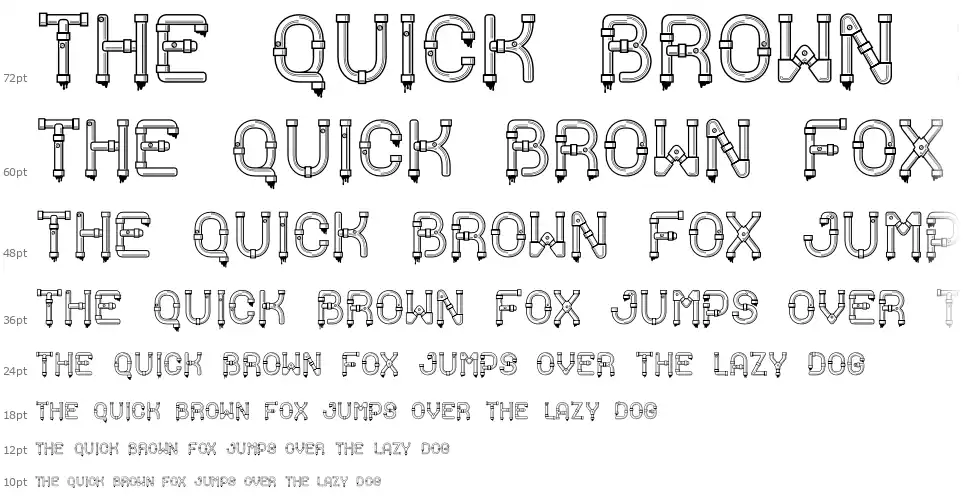 Pipelinefont waterfall
