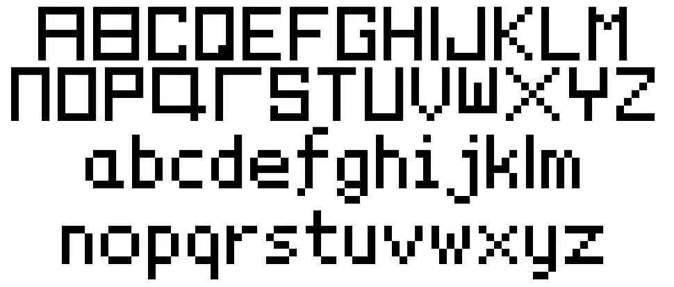 PixelYourLifefont specimens