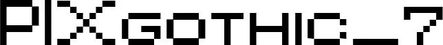 PIXgothic_7