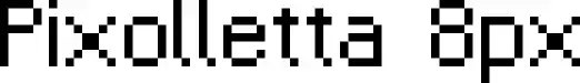 Pixolletta 8px