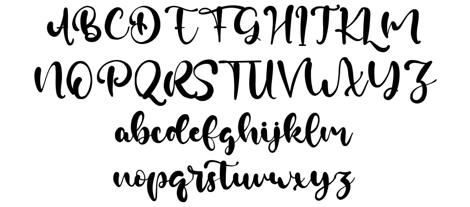 Pladwellfont specimens