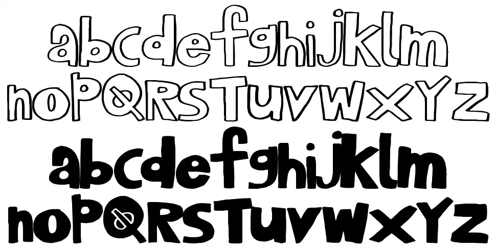 PlayHousefont specimens