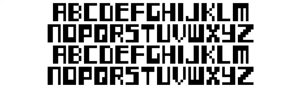 Polybius1981font specimens