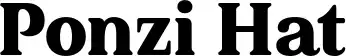 Ponzi Hat