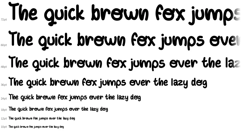 Poppin Storyfont waterfall